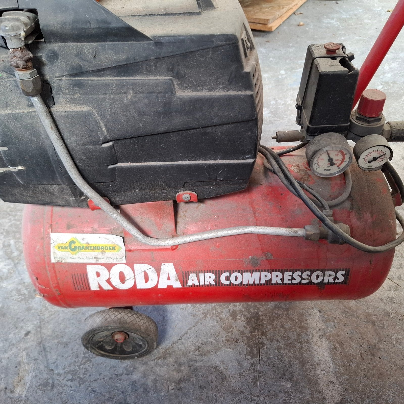 Roda EC22 Olievrije Compressor - 8 Bar, 200 L/min, Ophalen of Verzenden