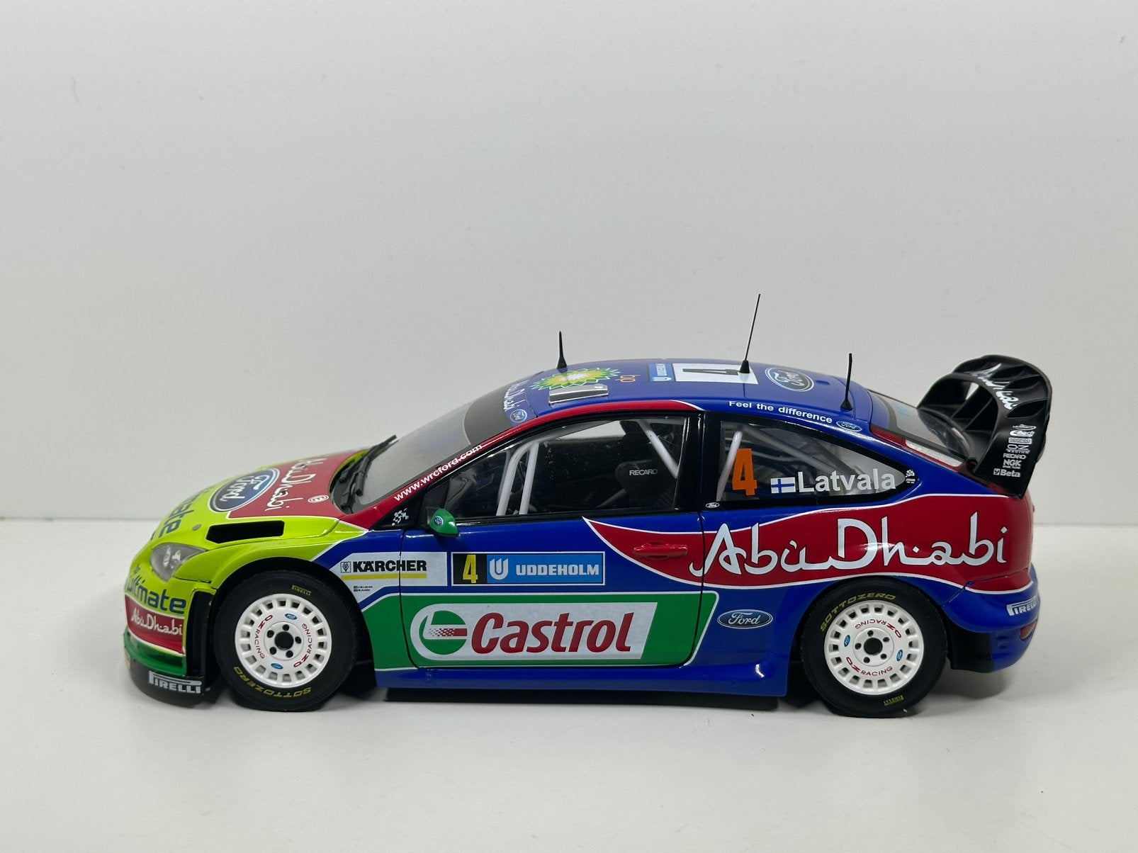 SUNSTAR 1:18 FORD FOCUS RS WRC07 LATVALA RALLY ZWEDEN 2008, Ophalen of Verzenden, Nieuw, Auto, Sun Star