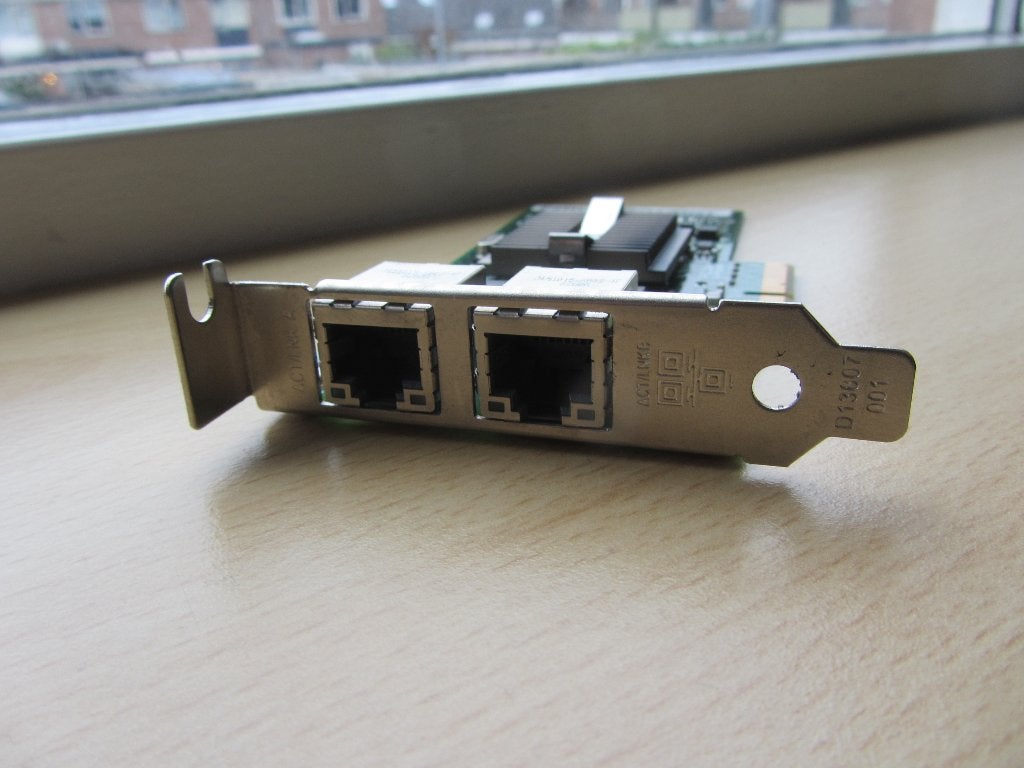 Intel PRO/1000 PT Dual-Ports RJ-45 1Gbps 10Base-T/100Base-TX, Ophalen of Verzenden, Zo goed als nieuw, Intern, Intel