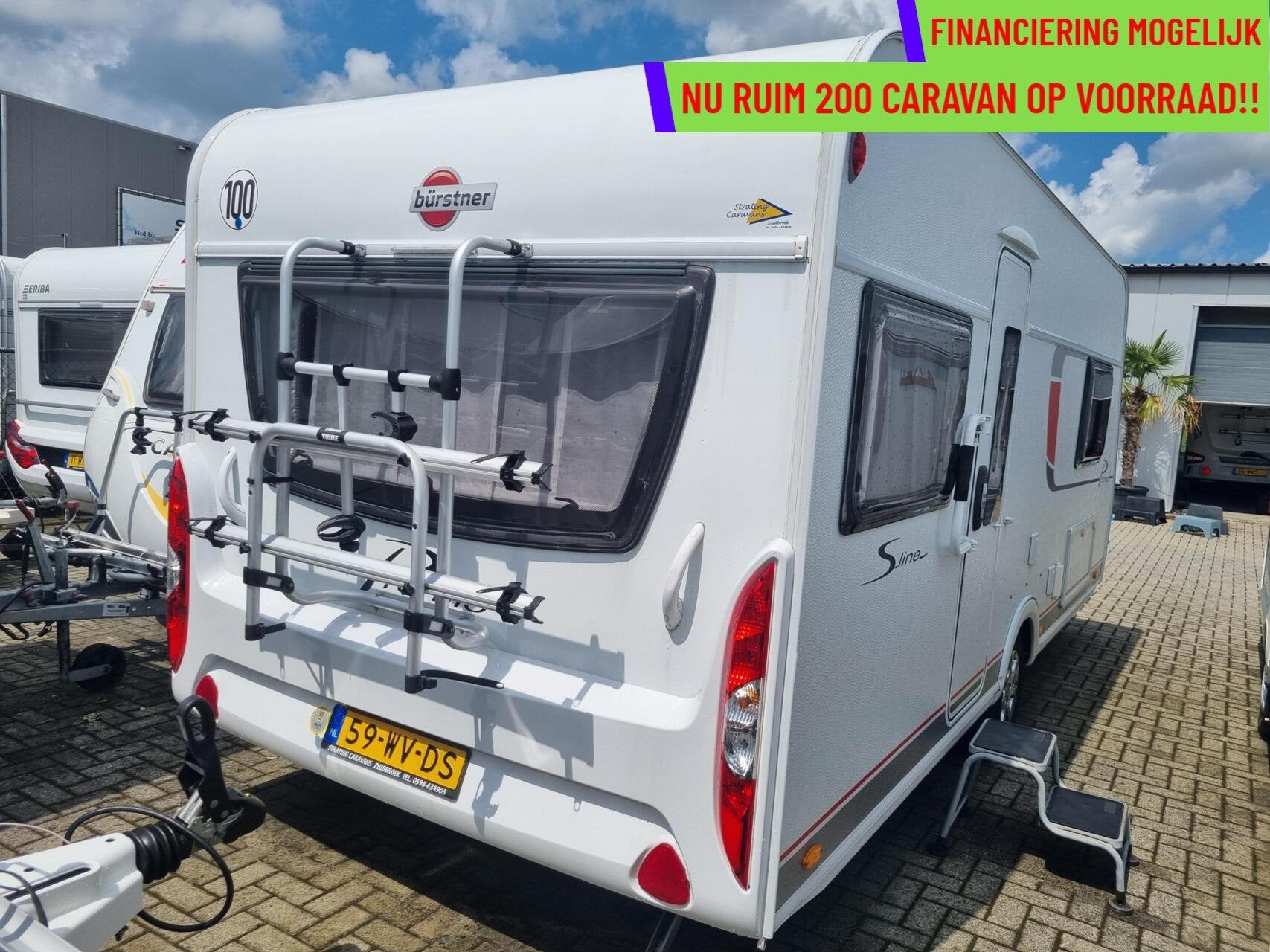 Buerstner Premio s line 490 TS MOVER + VOORTENT + DOUCHE, Rondzit, 7 tot 8 meter, Bedrijf, Bürstner