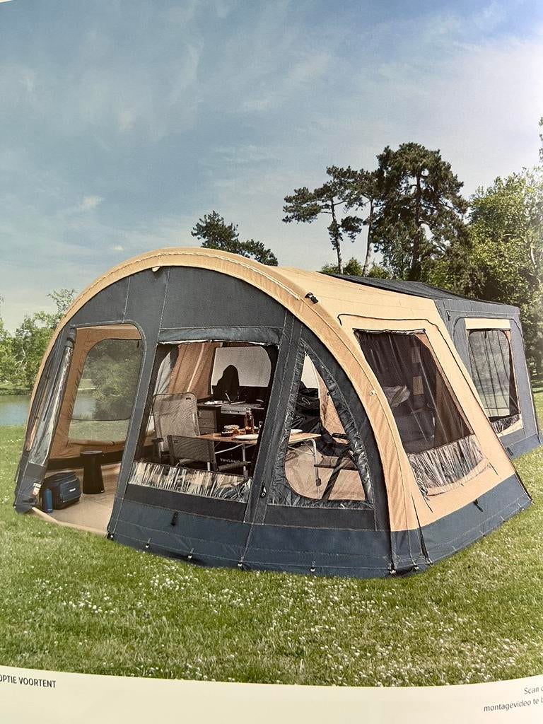 Vouwwagen Trigano Itinea GL met keuken, Caravans en Kamperen, Vouwwagens, Ophalen, Trigano, Meerkleurig, Aanwezig