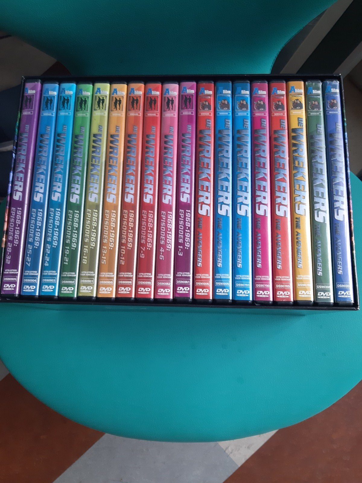 De Wrekers The Avengers Collection DVD Boxset - Gebruikt, Ophalen of Verzenden, Gebruikt, Actie en Avontuur, Complete serie