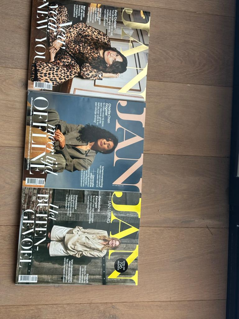 JAN Magazine - 3 nummers nieuw 2026, Ophalen of Verzenden, Nieuw, Glossy