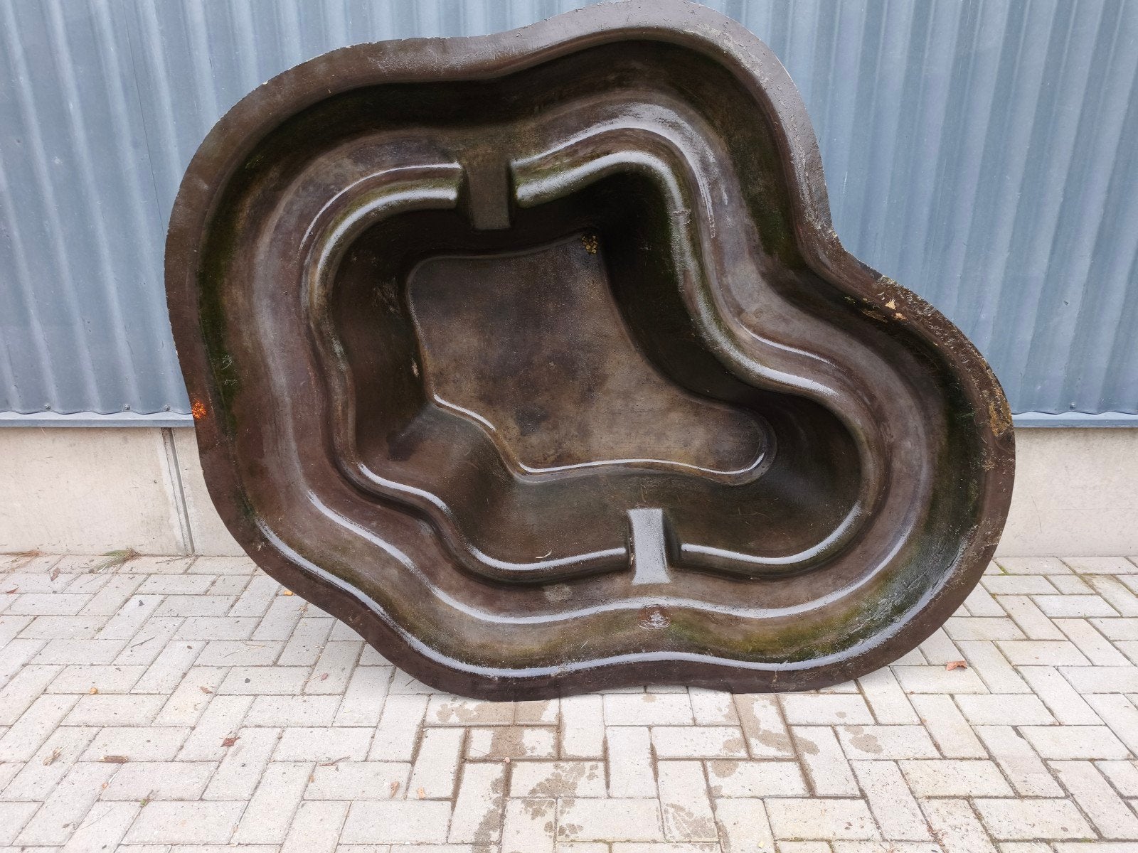 Voorgevormde polyester vijver vijverbak, Tuin en Terras, Ophalen, Gebruikt