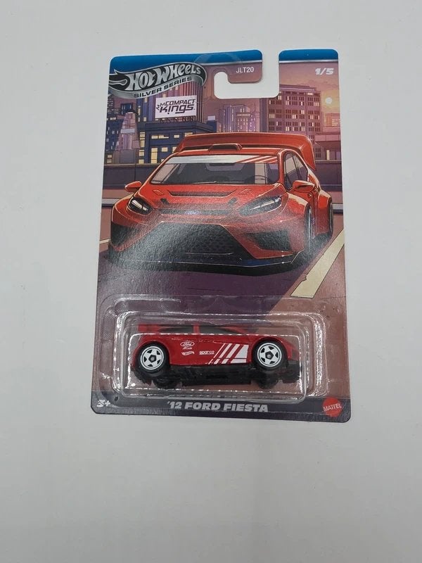 Hot Wheels Silver Series ’12 Ford Fiesta J-Imports 1/5 – New, Hot Wheels, Nieuw, Ophalen of Verzenden, Hot Wheels