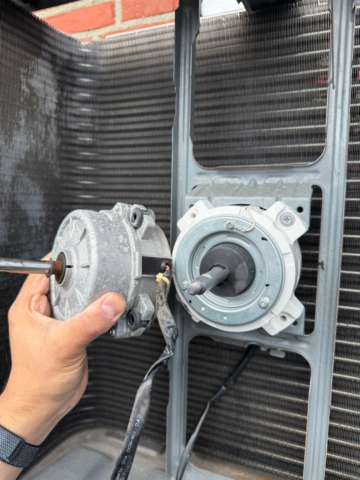 Ventilator motor lg airco buitenunit multisplit mu4r25, Ophalen of Verzenden, Gebruikt