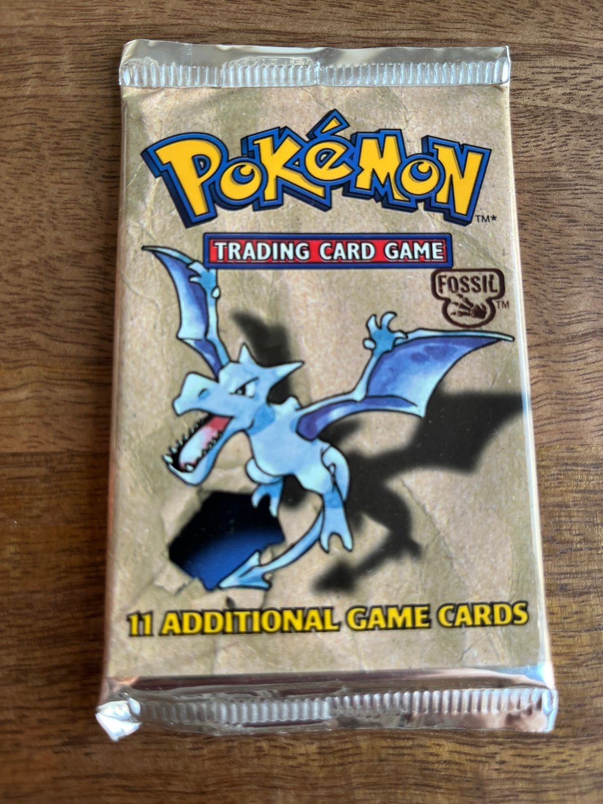 Pokémon Fossil Booster Pack Aerodactyl (Engels), Ophalen of Verzenden, Nieuw, Booster