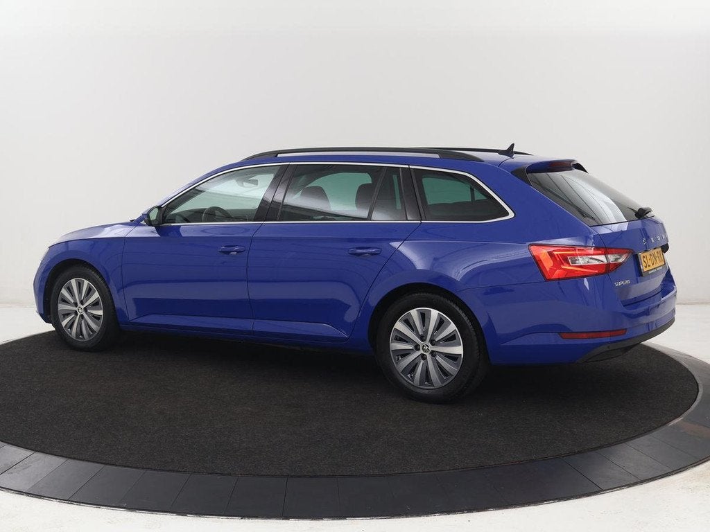 Skoda Superb 1.4 TSI iV Business Edition | SOH 92,3% | Stoel, Auto's, Skoda, Stof, Gebruikt, 4 cilinders, Blauw
