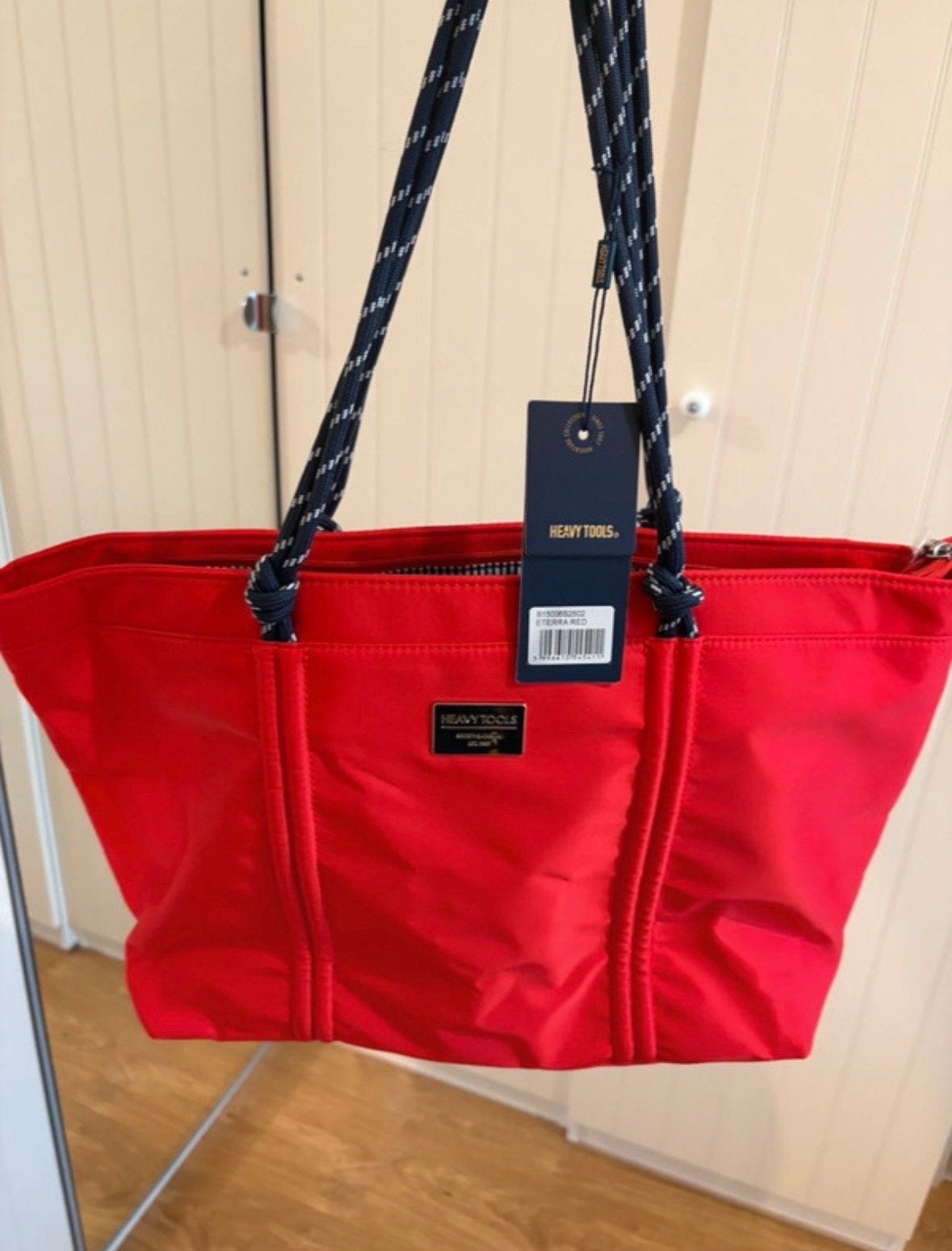 Nieuwe Heavy Tools rode tas - Ongebruikt, super mooie kleur, Ophalen of Verzenden, Nieuw, Rood, Handtas