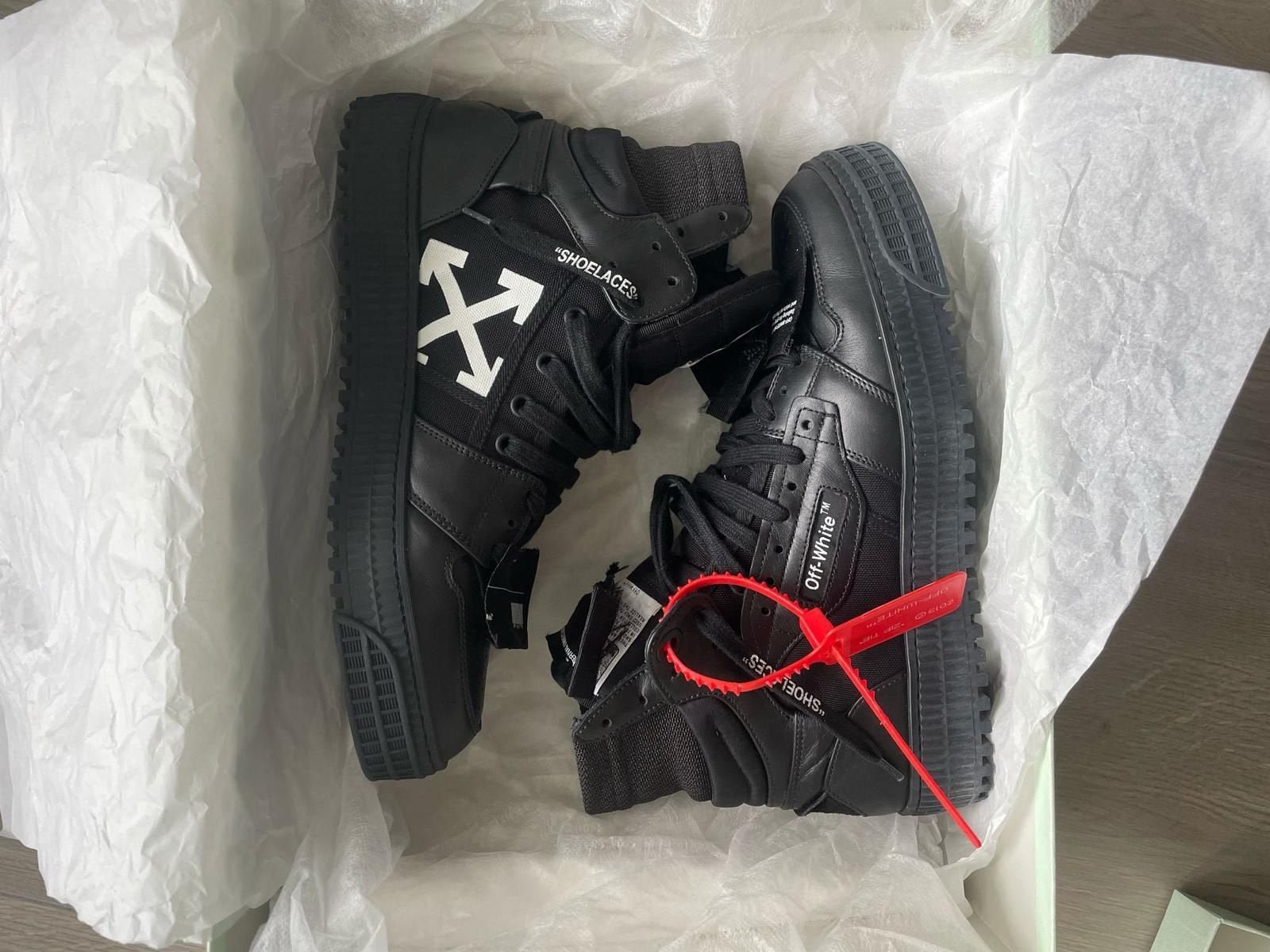 Off-White Off Court Sneakers Zwart Maat 40, Ophalen of Verzenden, Nieuw, Zwart, Sneakers of Gympen