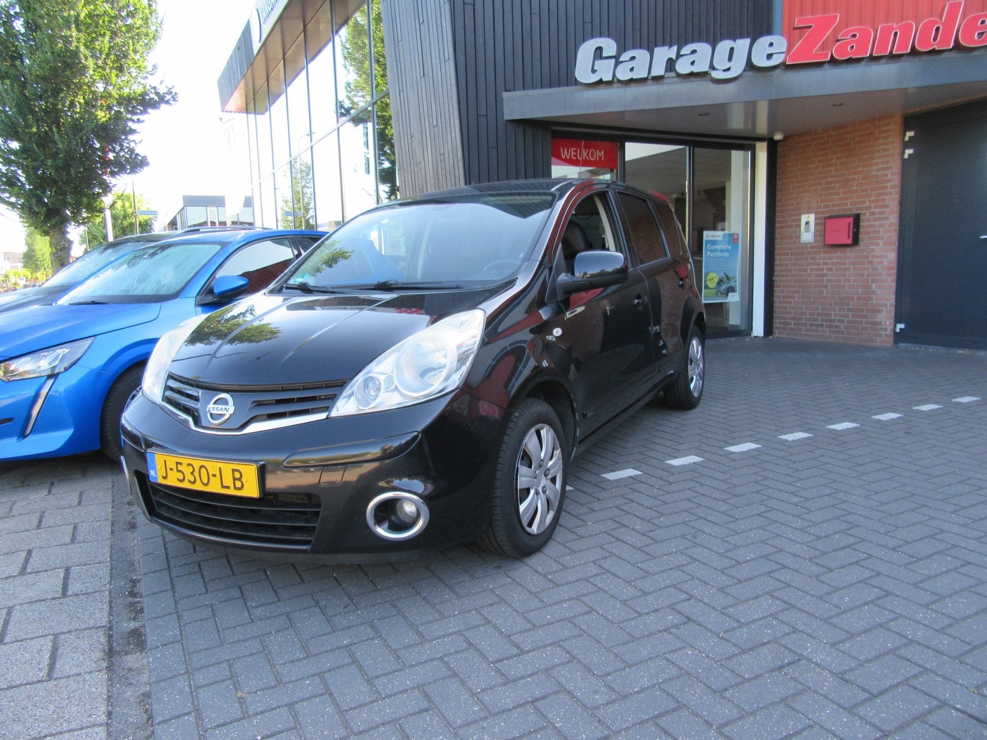 Nissan Note 1.4 Visia, Auto's, Voorwielaandrijving, Euro 5, Gebruikt, Zwart