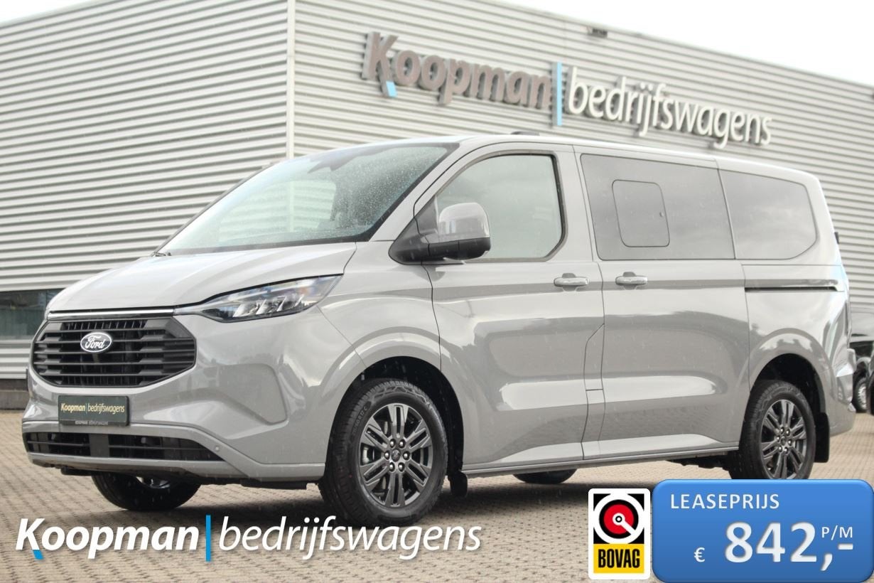 Ford Transit Custom 2.5 PHEV 233pk L1H1 Kombi Limited | 8-Pe, 232 pk, 8 stoelen, 1850 kg, Overige brandstoffen