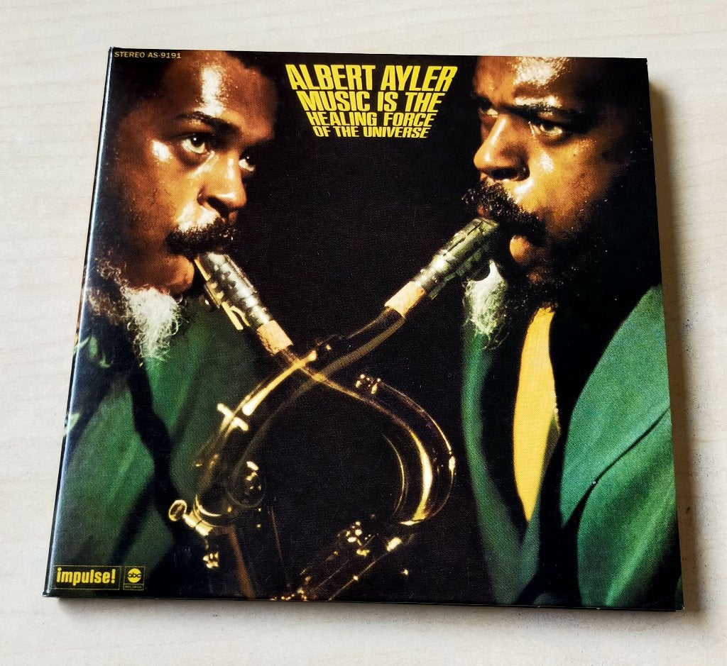 Albert Ayler - Music Is The Healing Force Of The Universe CD, Ophalen of Verzenden, Zo goed als nieuw, Jazz