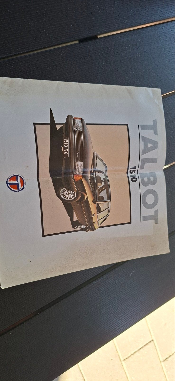 Talbot Solara en Talbot 1510/1510 SX brochure, Ophalen of Verzenden, Gelezen, Overige merken, Talbot