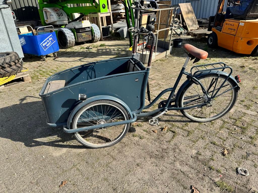 Johnny Loco Aluminium Bakfiets - Schuurvondst, Fietsen en Brommers, Fietsen | Bakfietsen, Ophalen, Gebruikt, 2 kinderen, Johnny Loco