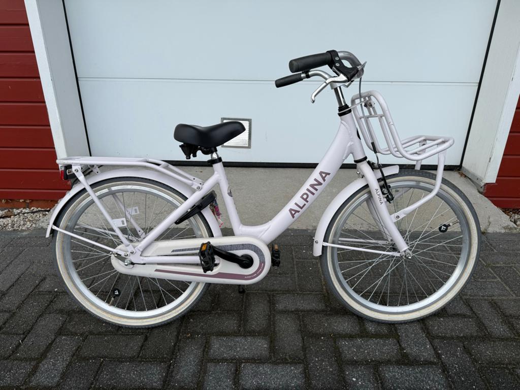 Alpina Clubb 22 inch kinderfiets - Roze, Ophalen, Terugtraprem, 22 inch, Gebruikt