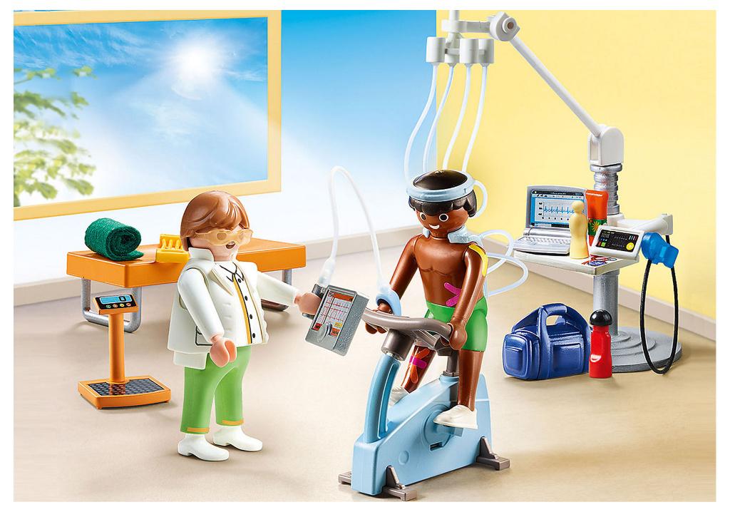 PLAYMOBIL 70195 Praktijk FysioTherapeut 39 delig, Ophalen of Verzenden, Nieuw, Complete set