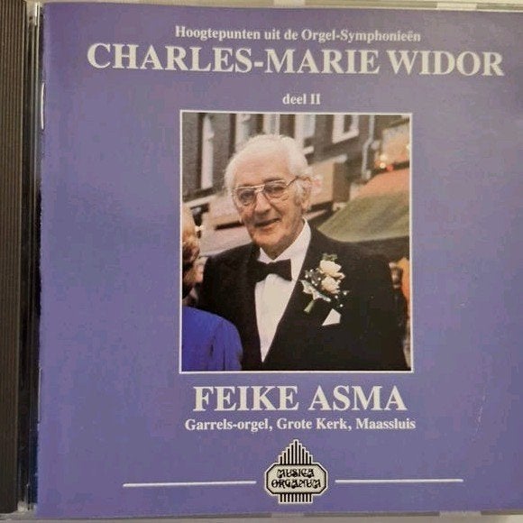 Orgel CD Feike Asma - Hoogtepunten uit de Orgel-Symphonieën, Gebruikt, Overige componisten, Overige typen, Ophalen of Verzenden