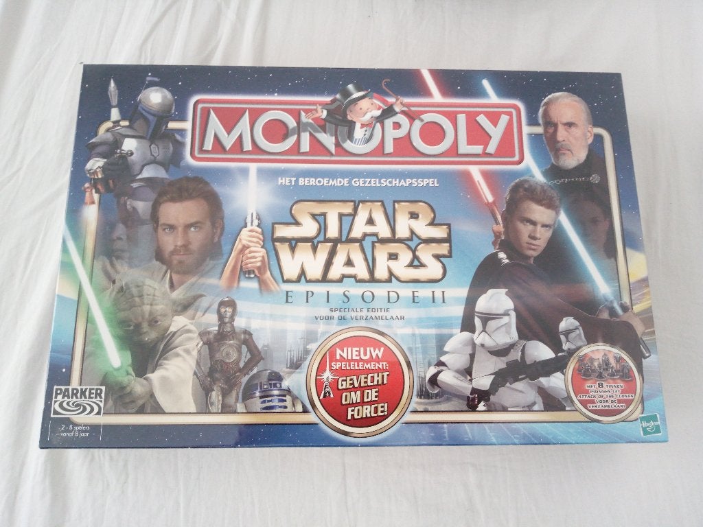 Starwars Monopoly, Verzenden, Nieuw, Hasbro