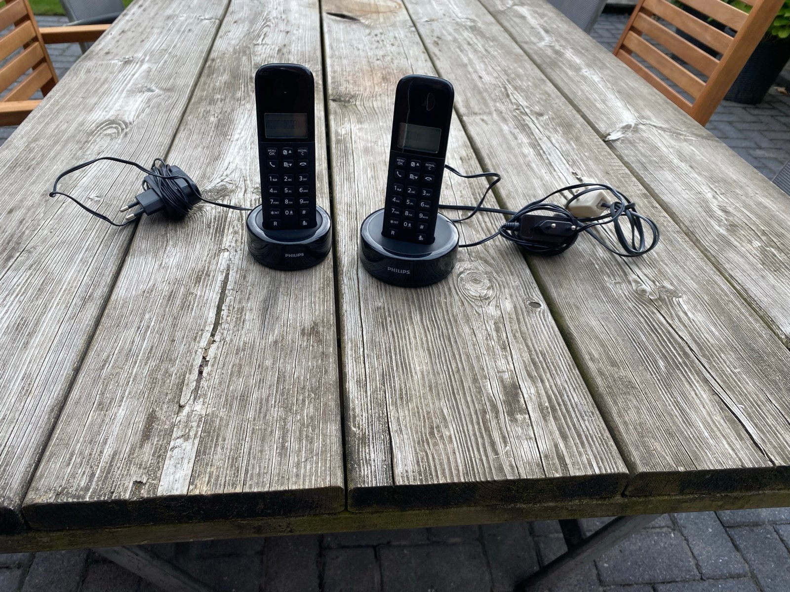 Philips Dect Telefoon Set - 2 Handsets, Ophalen of Verzenden, Gebruikt, 2 handsets