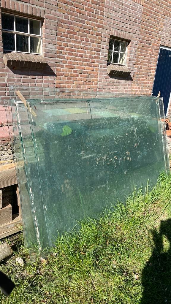 Glas platen (gratis), Ophalen, Gebruikt, 120 tot 160 cm, Glasplaat