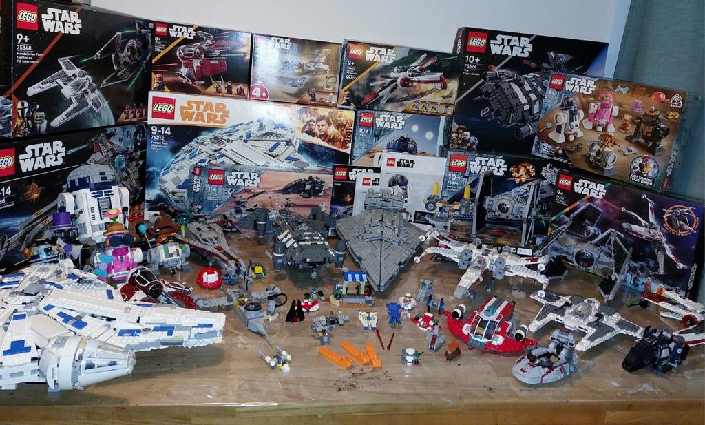 Zeer grote partij Lego Star Wars te koop, Ophalen of Verzenden, Zo goed als nieuw, Lego, Star Wars