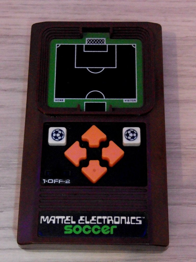Mattel Electronics 1978 Soccer handheld, 1 speler, Ophalen of Verzenden, Zo goed als nieuw, Vanaf 3 jaar