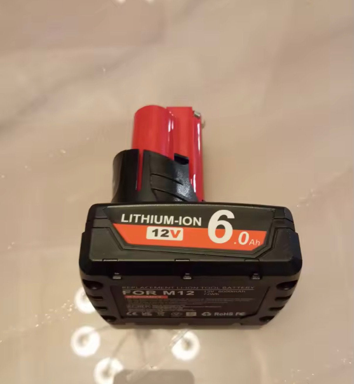 Milwaukee M12 accu, Ophalen of Verzenden, Zo goed als nieuw