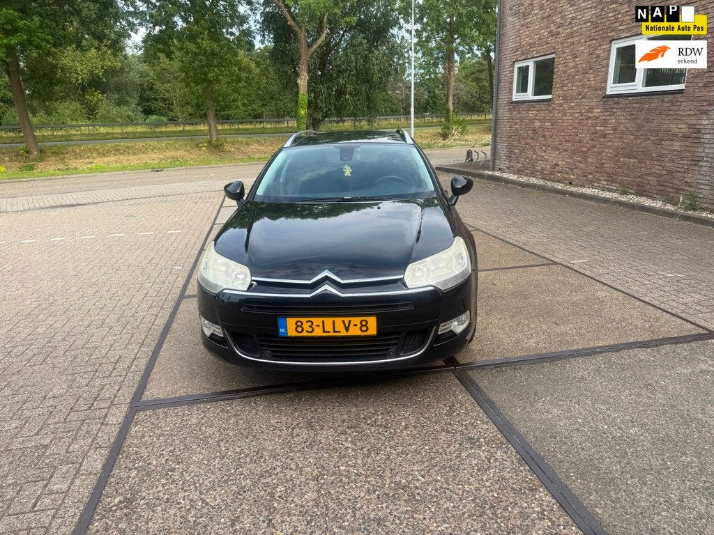 Citroen C5 Tourer 1.6 THP Comfort, Auto's, Voorwielaandrijving, Euro 5, Zwart, Handgeschakeld
