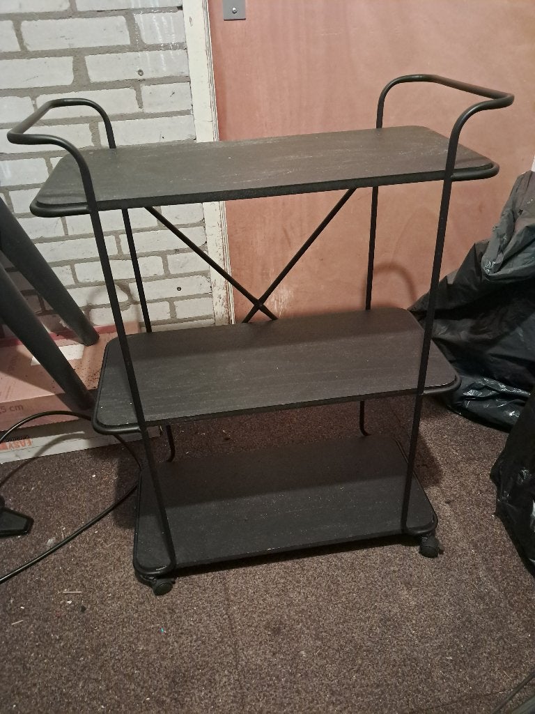 Keukentrolley, Ophalen, Gebruikt