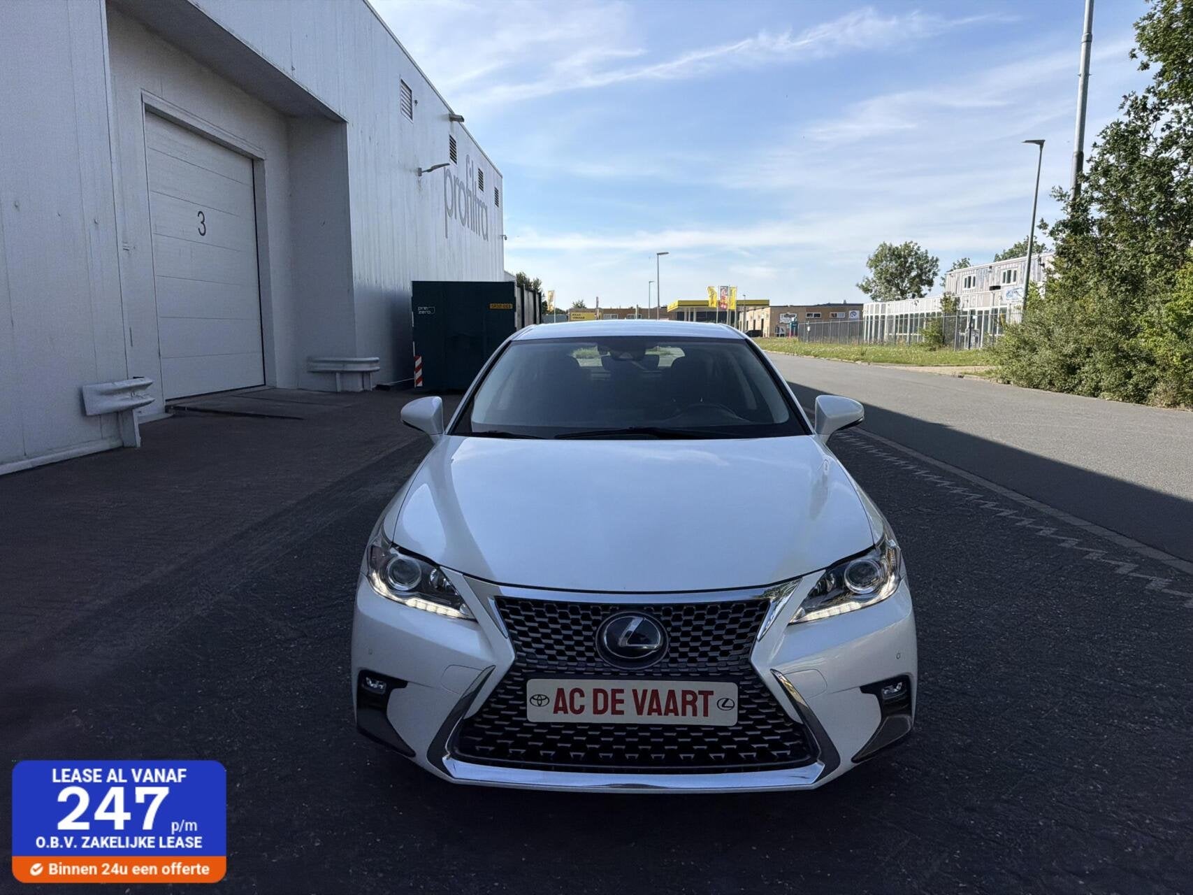 Lexus CT 200h Sport Edition - FACELIFT/ACC/NAVI/LED/NAP, Auto's, Lexus, 136 pk, Gebruikt, Euro 6, Wit