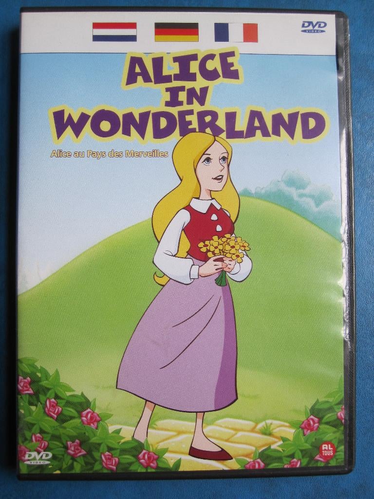 Alice in Wonderland, Tekenfilm, Ophalen of Verzenden, Zo goed als nieuw, Alle leeftijden