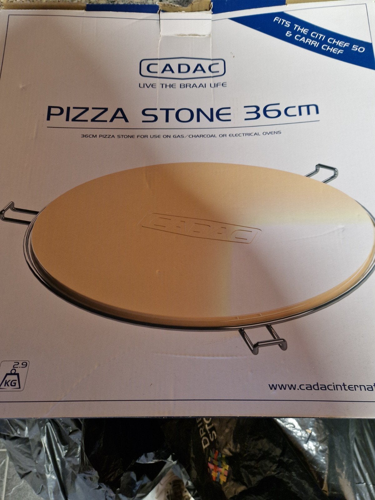 Cadac Pizzasteen 36cm voor Citi Chef 50 & Carri Chef, Ophalen of Verzenden, Nieuw, Cadac