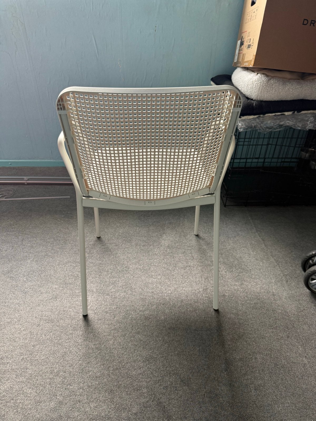 Ikea stoel wit - Zo goed als nieuw, Huis en Inrichting, Stoelen, Ophalen, Kunststof, Wit, Zo goed als nieuw