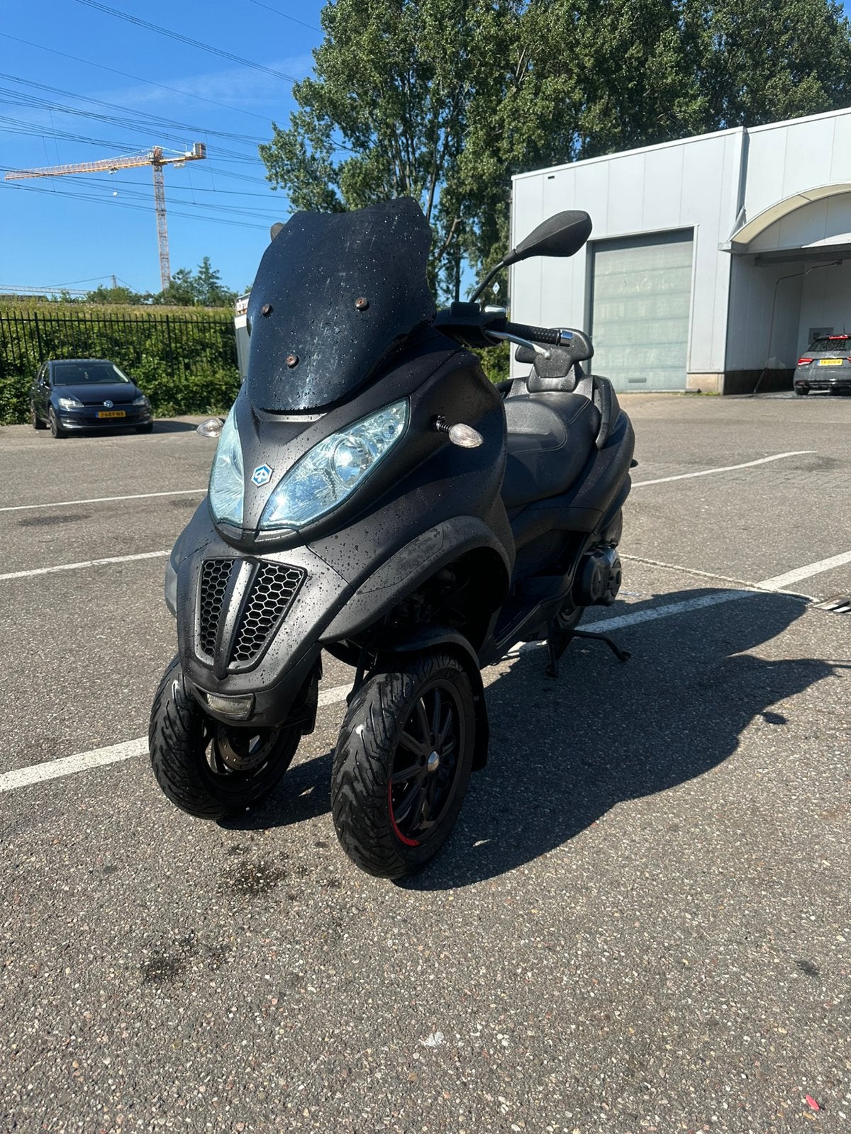 Piaggio MP3 – nette 3-wiel motorscooter – zwart, Particulier, Scooter