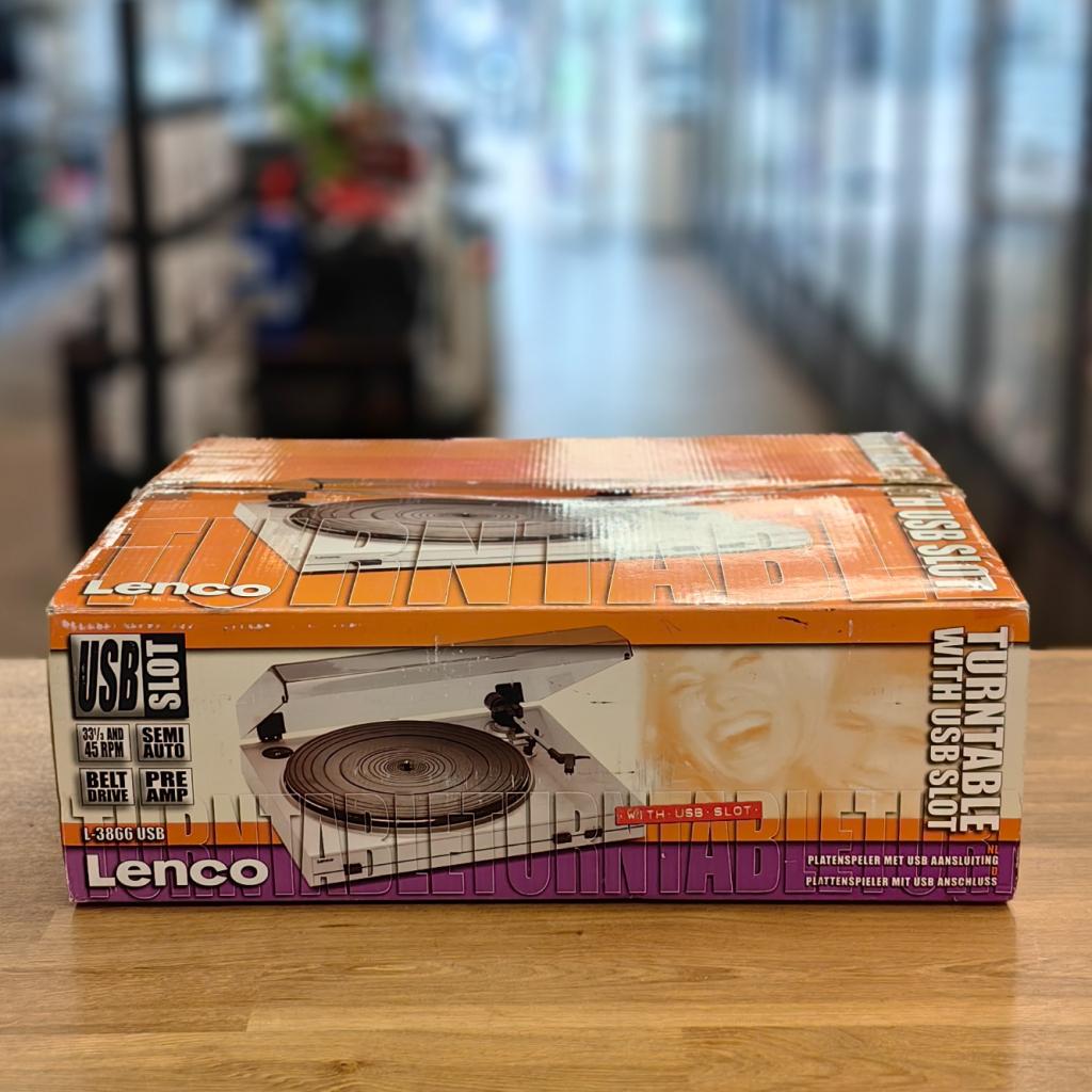Lenco L3866 - Platenspeler - USB - NIEUW, Audio, Tv en Foto, Platenspelers, Flex Ltd., Nieuw, https://flex.com/contact-us, Nobelstraat 10, 5807 GA Oostrum LB, Limburg, Nederland