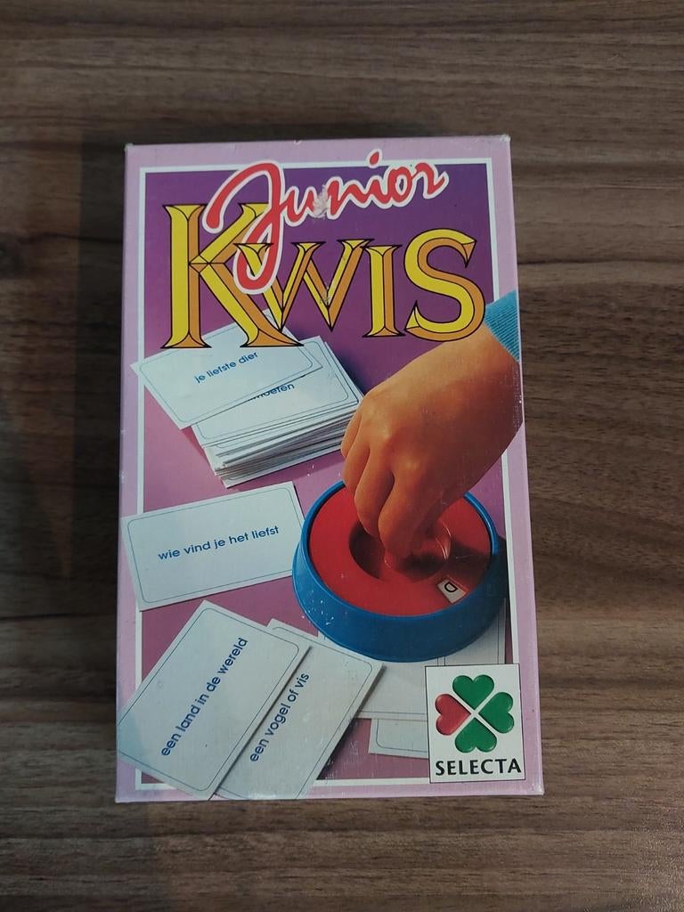 Junior Kwis Gezelschapsspel - Selecta, Ophalen of Verzenden, Gebruikt, Selecta