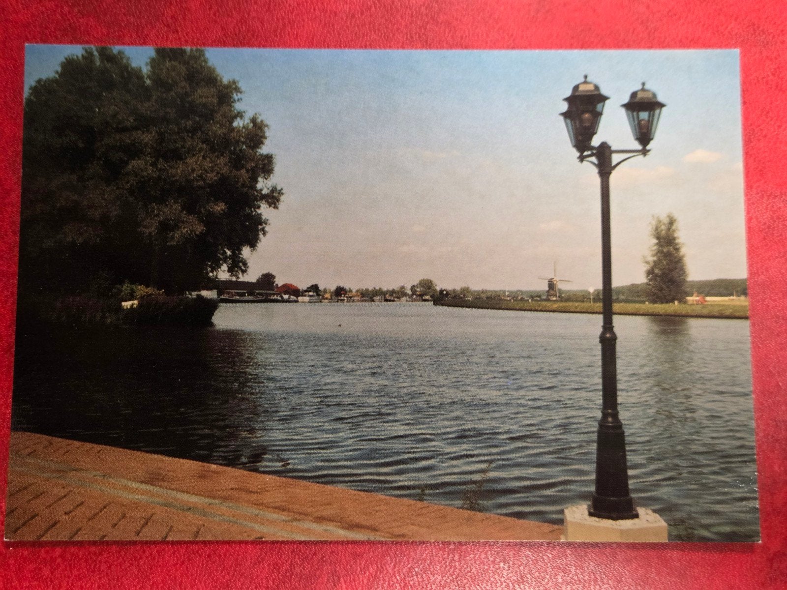 Meerkerk bij Ameide Noordeloos Merwede Kanaal met molen, Ophalen of Verzenden