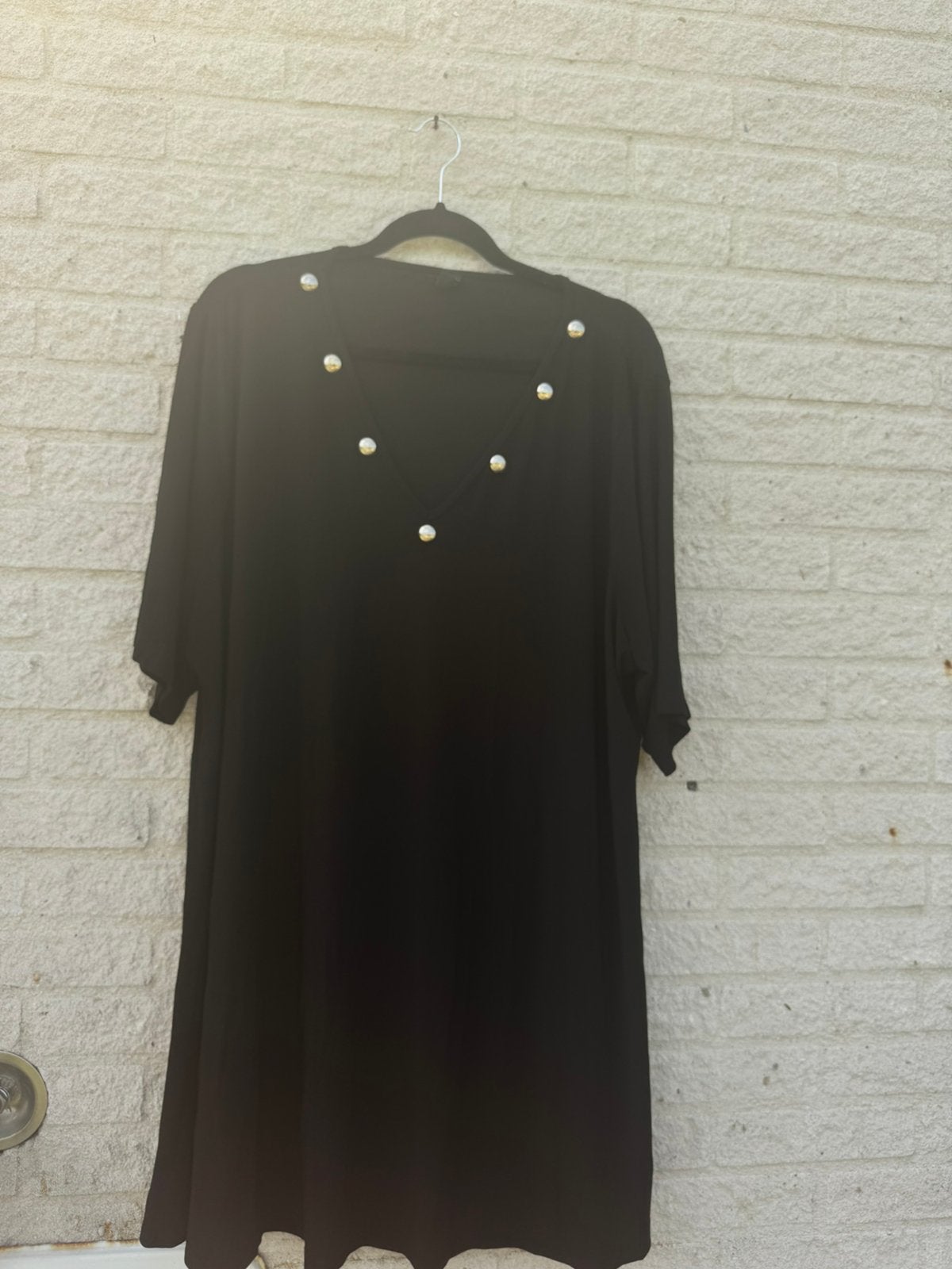 YOEK dames jurk/tuniek maat XXL 54/56 zwart, Ophalen, Zo goed als nieuw, Zwart, Jurk