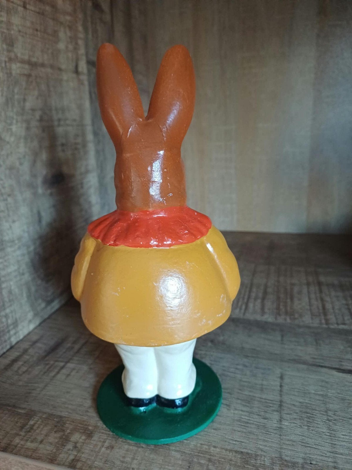 Vintage Konijn met Kat Candy container - 20 cm hoog, Antiek en Kunst, Ophalen