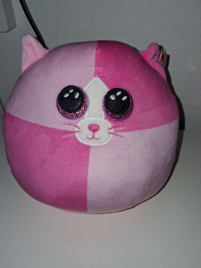 Ty Beanie Boo Scarlet de Kat - 20 cm hoog, Ophalen, Nieuw