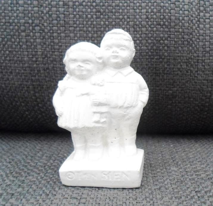 Ot en Sien beeld. Zelf beschilderen. 10.3 cm., Ophalen of Verzenden, Zo goed als nieuw, Mens