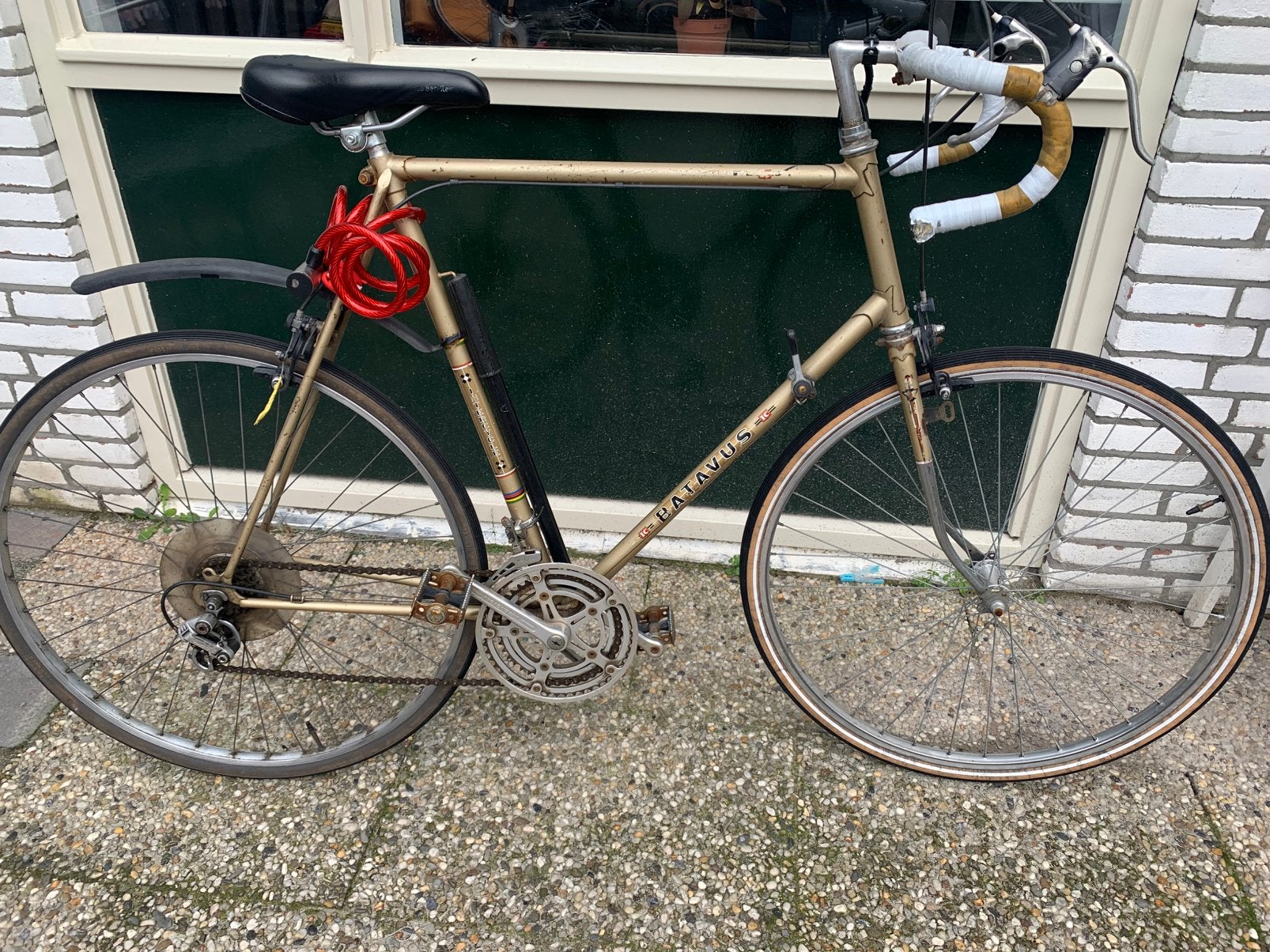 Batavus Racefiets, Ophalen, Batavus, Aluminium, Zo goed als nieuw