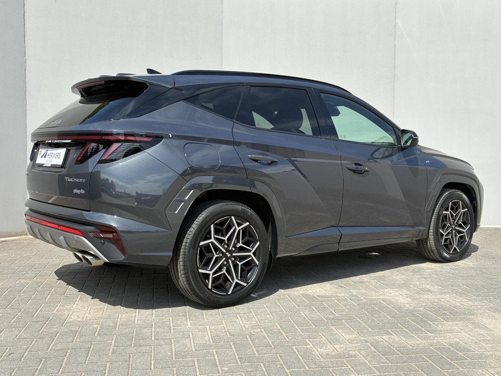 Hyundai Tucson 1.6 T-GDI PHEV N Line 4WD / Fabrieksgarantie, Auto's, Hyundai, Automaat, 1350 kg, 14 kWh, Gebruikt