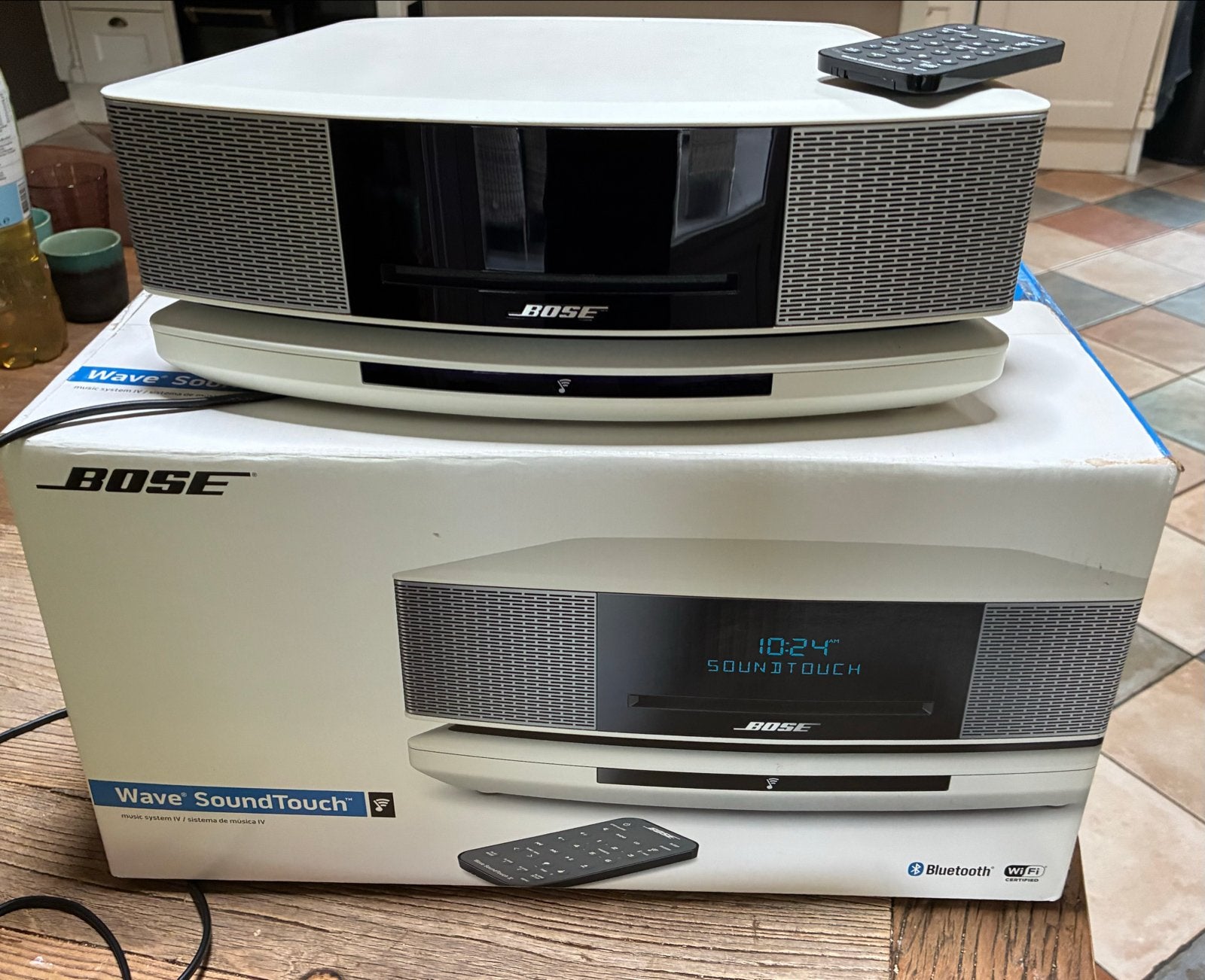 Bose Wave SoundTouch IV met SoundTouch 10 en Wireless Link, Zo goed als nieuw, Microset, Cd-speler, Ophalen