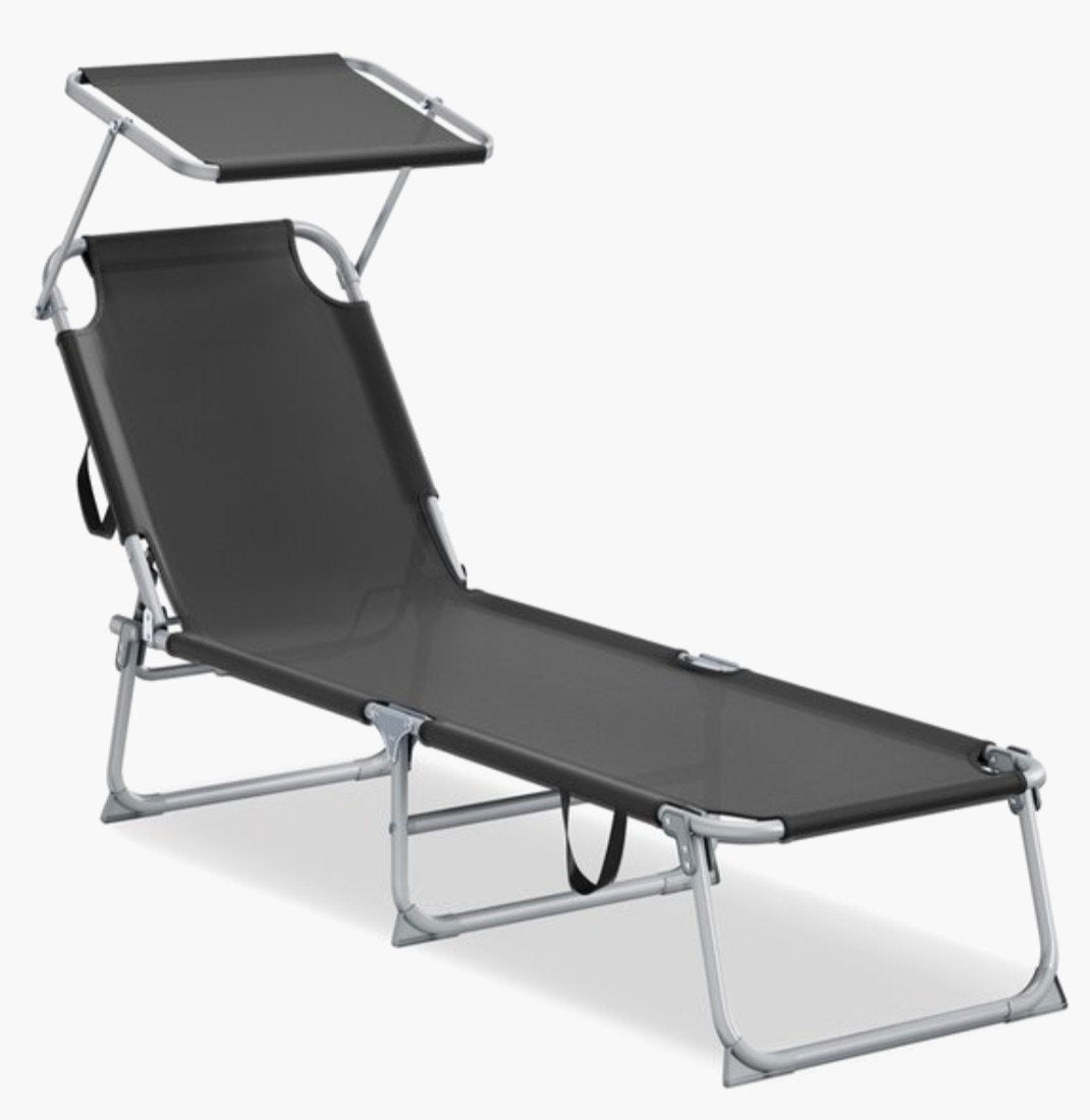 As NEW Sun lounger with separable cushion, Ophalen, Nieuw