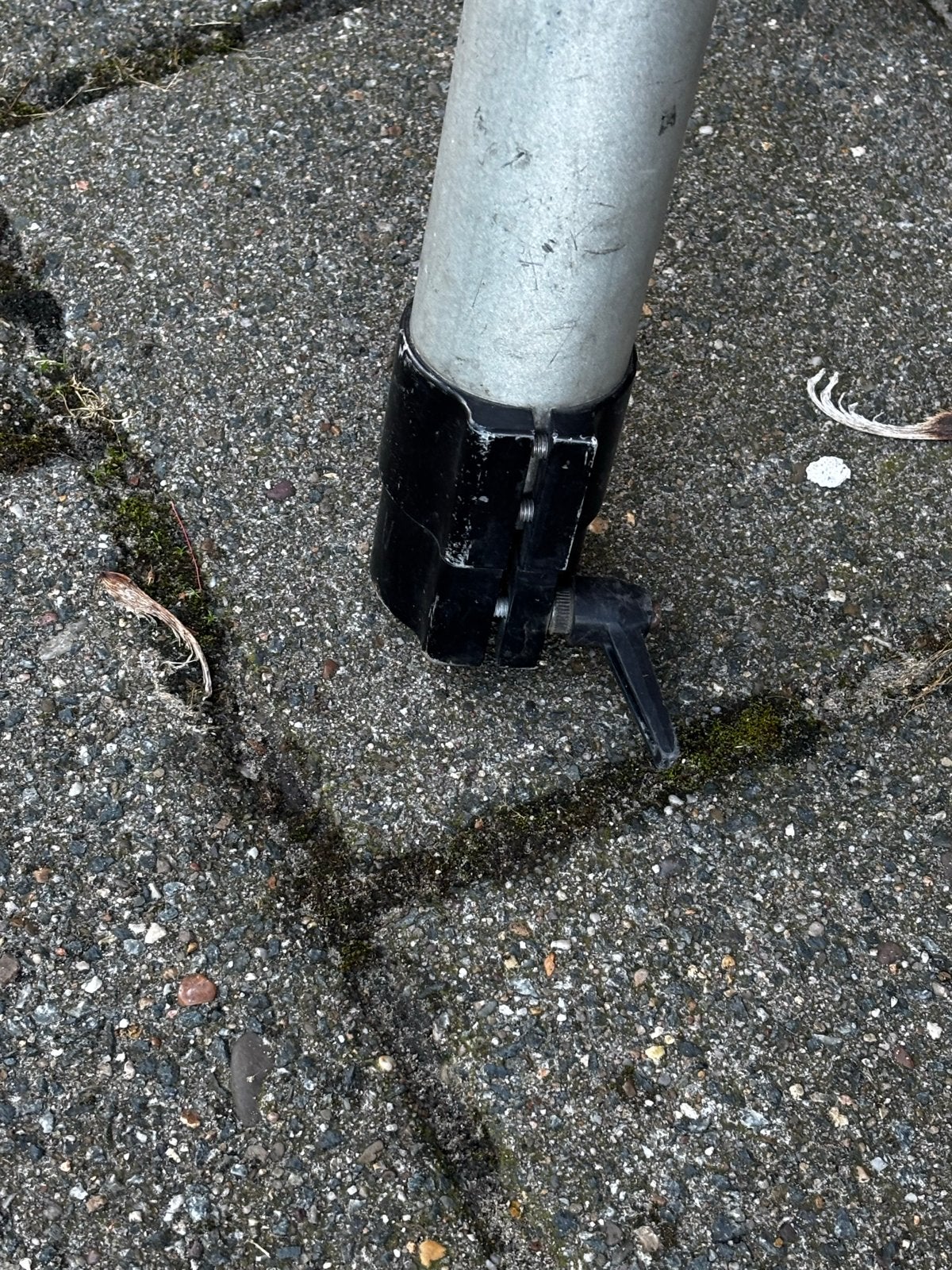 Verlengstelen osmose tot 16 meter hoogte, Ophalen, Gebruikt