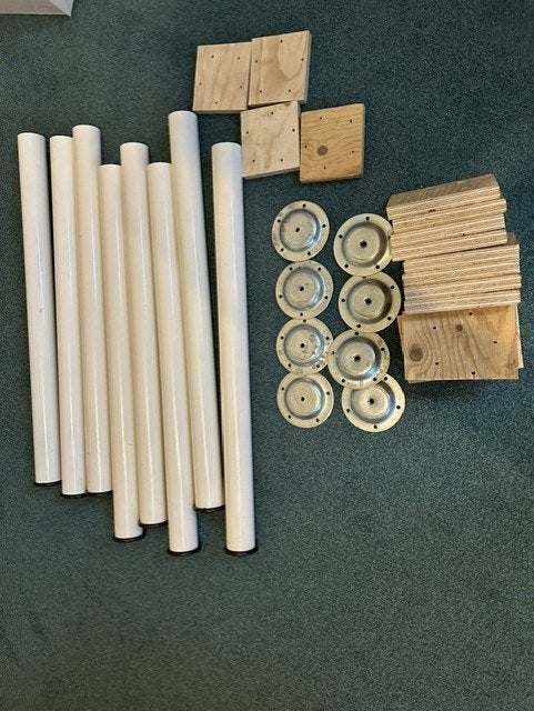 Ikeaa tafelpoten, Ophalen, Tafelpoot, Minder dan 50 cm, 50 tot 100 cm