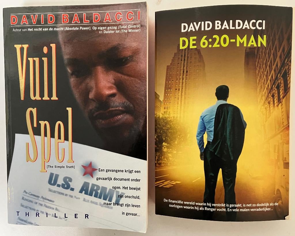 David Baldacci, Ophalen of Verzenden, Gelezen, David Baldacci