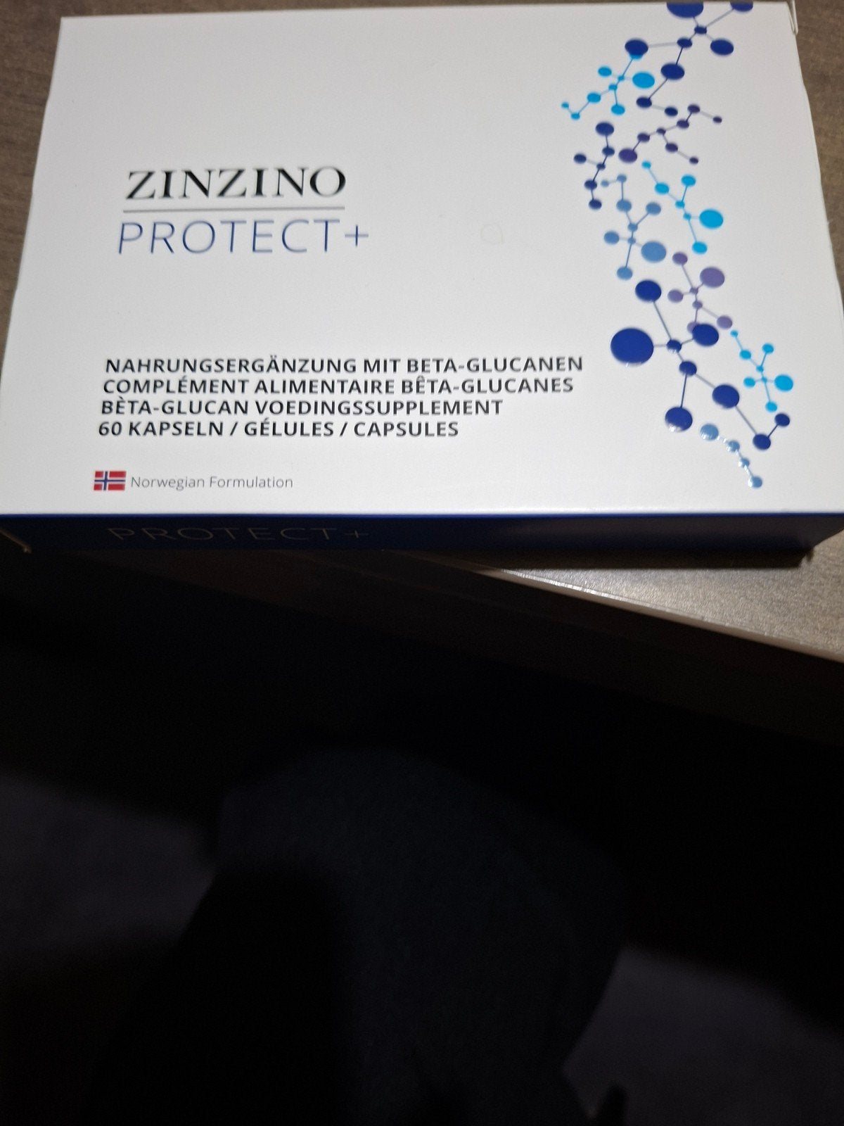 Zinzino Protect+ Beta-Glucan Voedingssupplement 60 capsules, Sport en Fitness, Ophalen of Verzenden, Nieuw, Overige typen